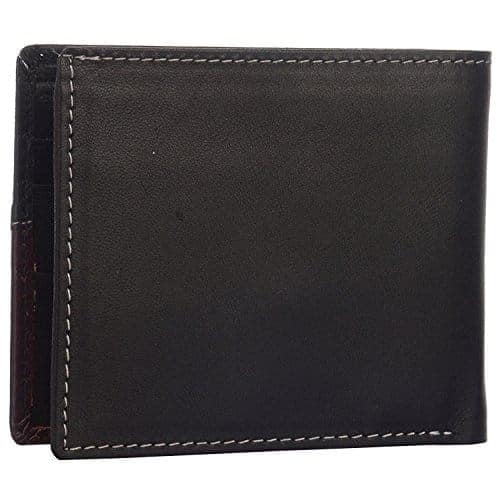 Leatherman Unisex Black Colored Genuine Leather Wallet Set 1556 view 5