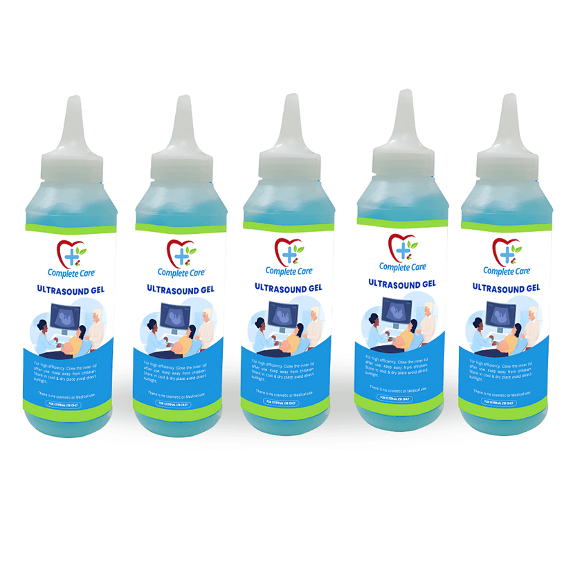 Complete Care Ultrasound (USG) Gel, High Conductivity, Non Irritating & Skin Friendly
