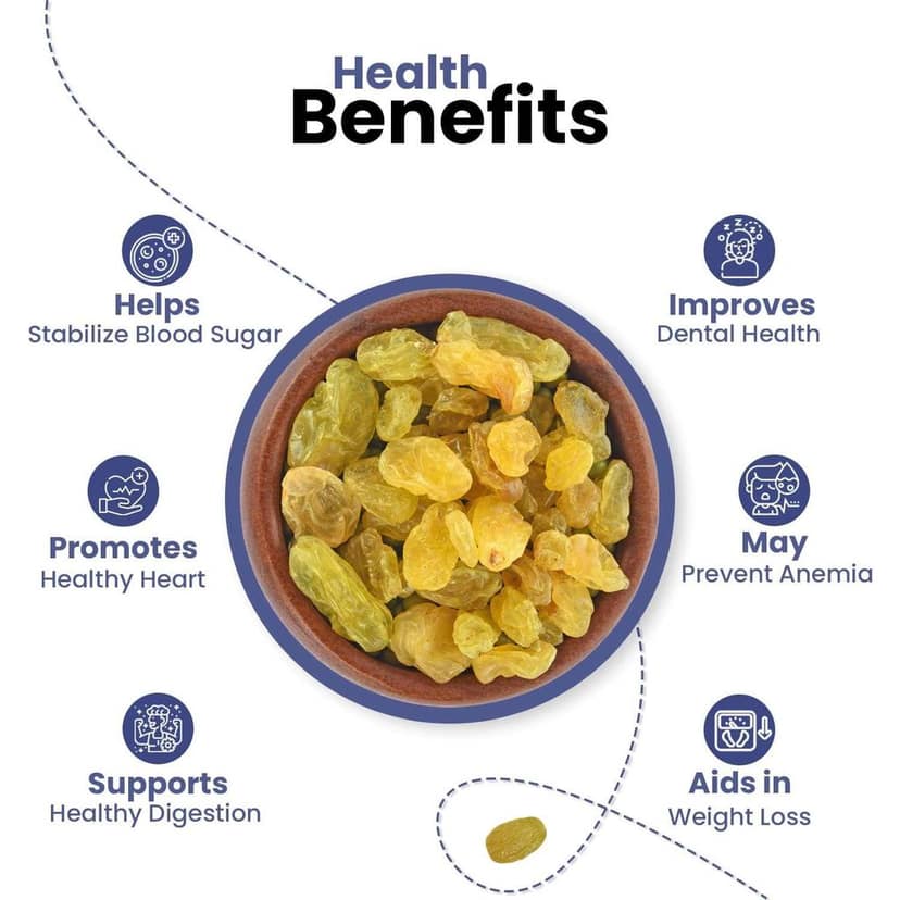 Nutraj Special Round Raisins 250g view 5