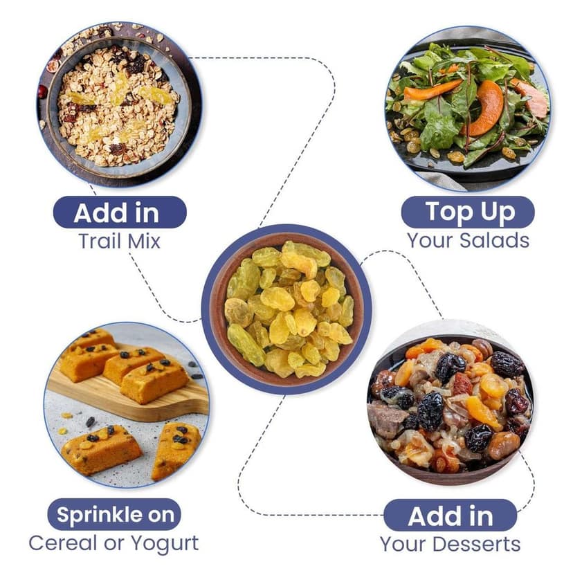 Nutraj Special Round Raisins 250g view 6
