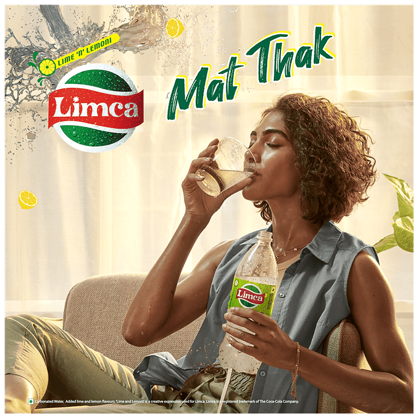 Limca Soft Drink - Lime & Lemon Flavoured, 750 Ml Pet Bottle view 2