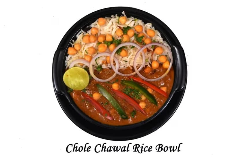 CHOLE CHAWAL RICE BOWL