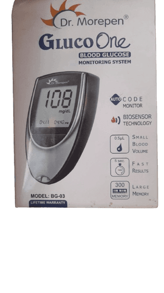 Dr. Morepen Gluco One Blood Glucose Monitoring System
