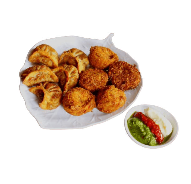 Chicken Momos Gravy (Kurkure) Full