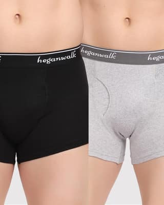 Pack of Two Trunks - (Black | Grey)