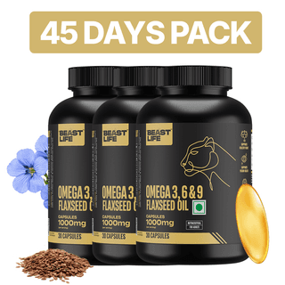 3X Strength Veg omega 3 6 9 | 45 Day Pack