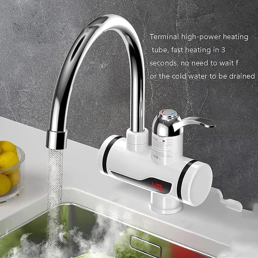 SPARKWORLD Instant Electric Heating Water Tap | Colour: Imported