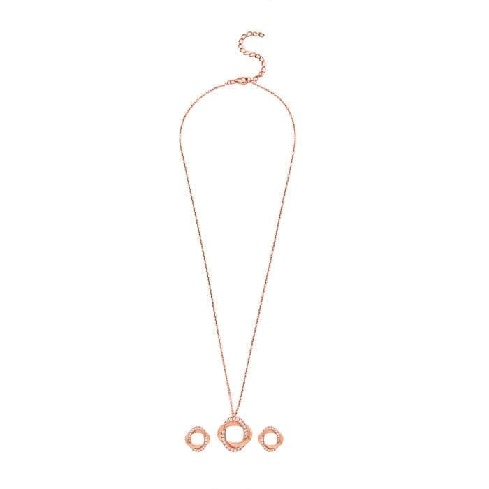 Rose Gold Allure Pendant Set view 5