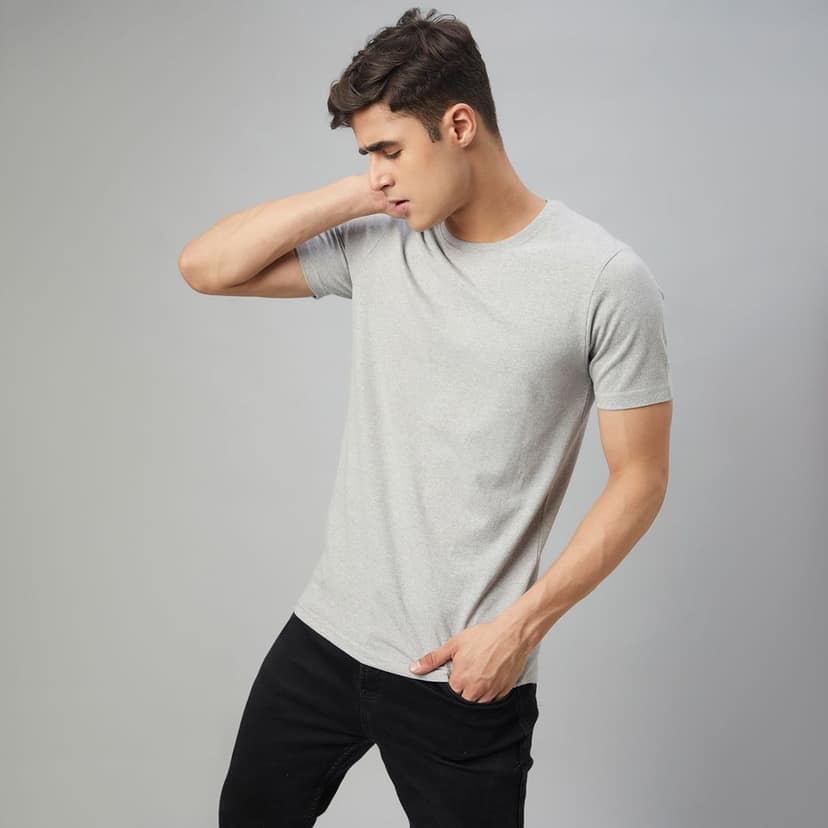FTX Men Roundneck Cotton Rich Tshirt view 5