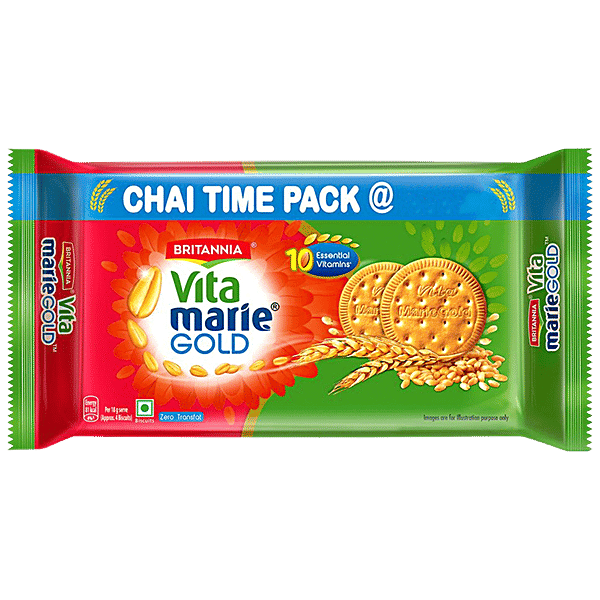 Britannia Vita Marie Gold Biscuit - Crunchy, Light, Zero Trans Fat, Ready To Eat, 978 g