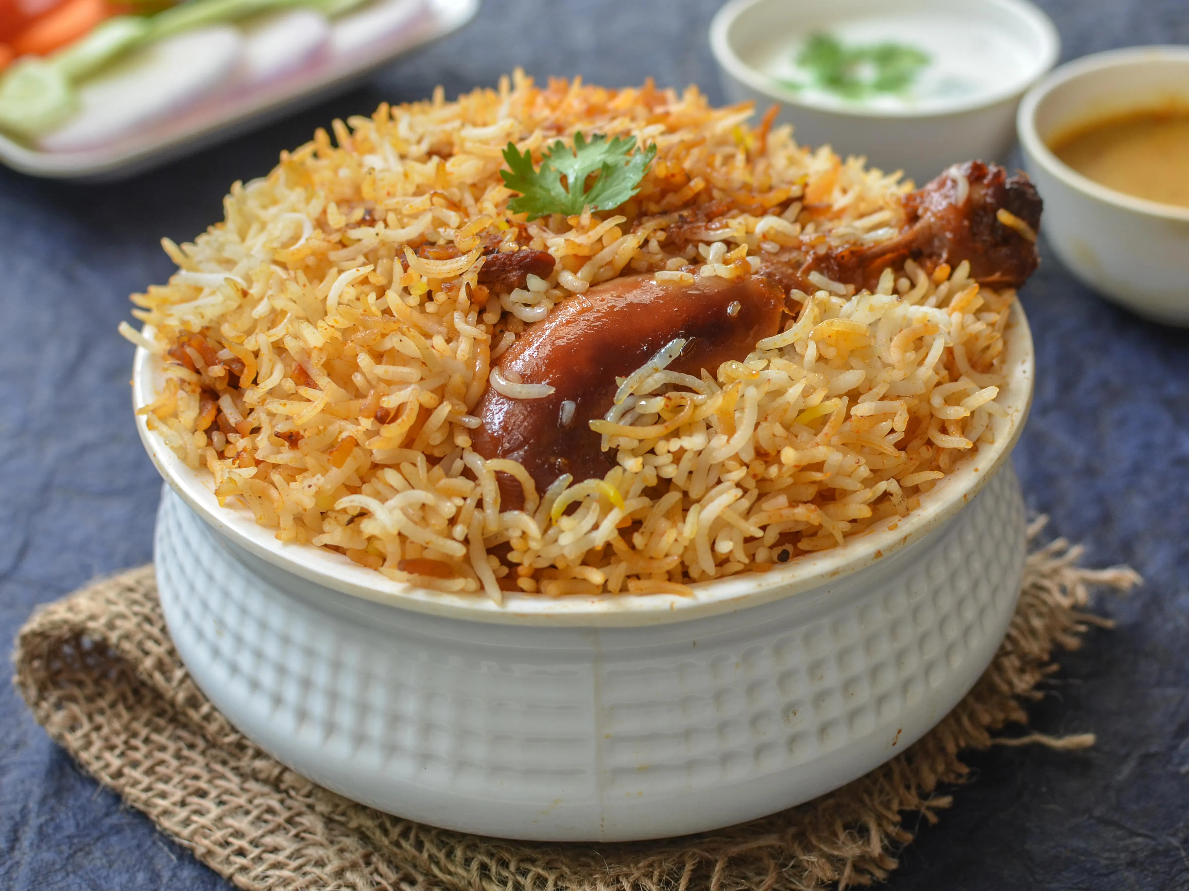 Hyderabad Chicken Biryani Boneless