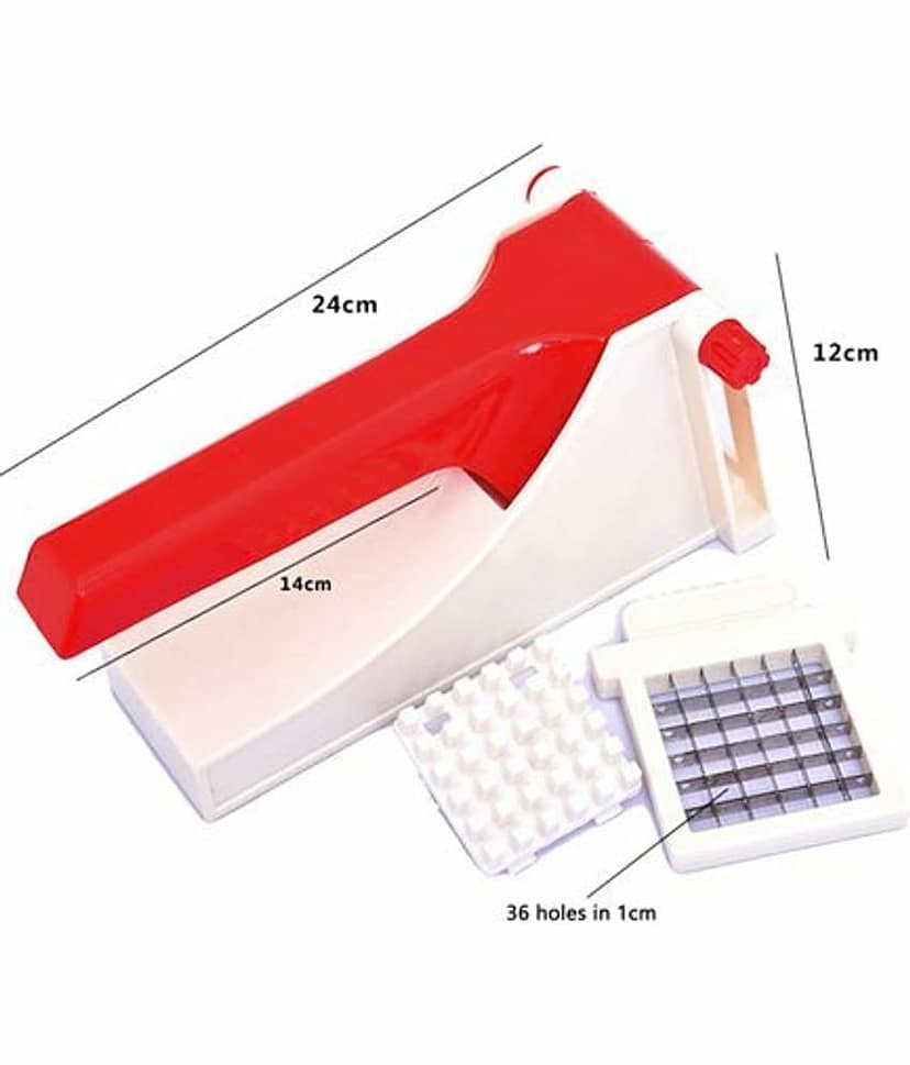 FULKIZA Red Plastic Mannual Chopper 0 ml ( Pack of 1 ) view 2