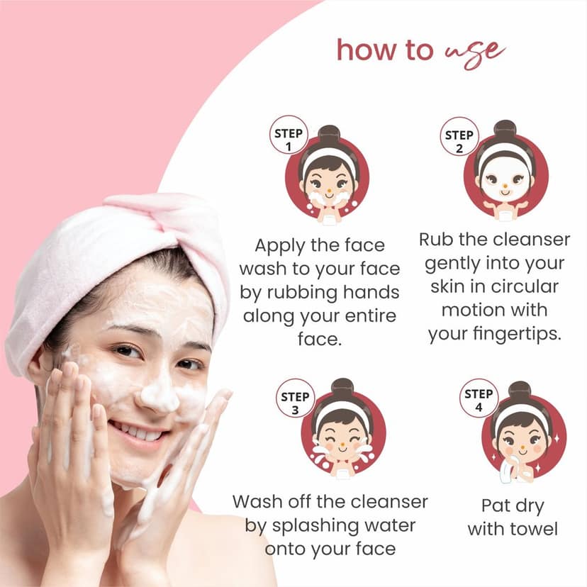 Globus Naturals Glycolic & 1% Salicylic Acid Face wash, 100 ml view 5