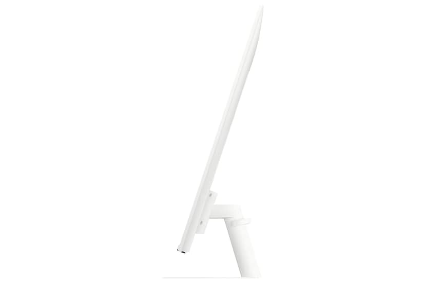 Samsung 43"(1.08m) 4K M7 Vision AI Smart Monitor|UHD 3840 x 2160|Smart TV Experience with AI|Type-C|Apple AirPlay|Gaming Bar|Remote|Speakers|Wi-Fi|Bluetooth|AI Picture & Sound|LS43FM701UWXXL|White view 3