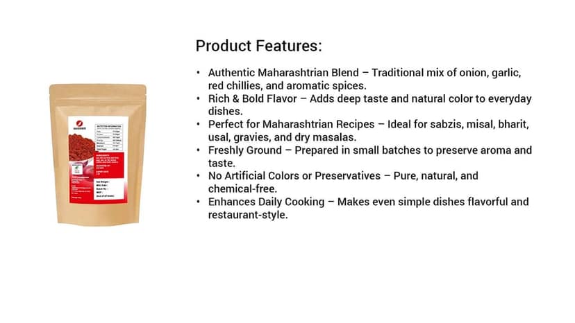 Kanda Lasun Masala 250g view 3