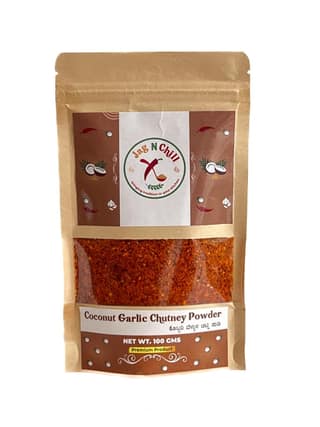 Coconut Garlic Chutney Powder - Funkie Foods