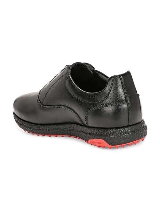 HITCARO Men Proffessional Leather Golf Shoes | Lace-Up | Phylon Sole |Waterproof | Comfortable | Breathable | Sports Shoes view 4