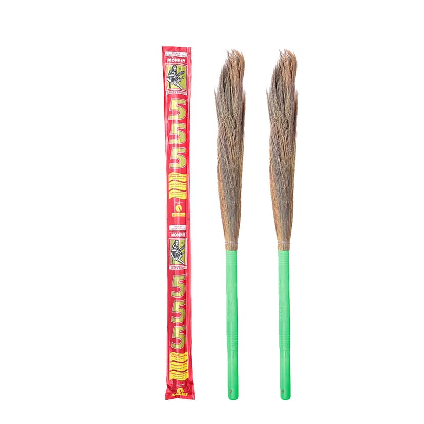 Monkey 555 Regular Grass Broom-Pack of 2 view 2