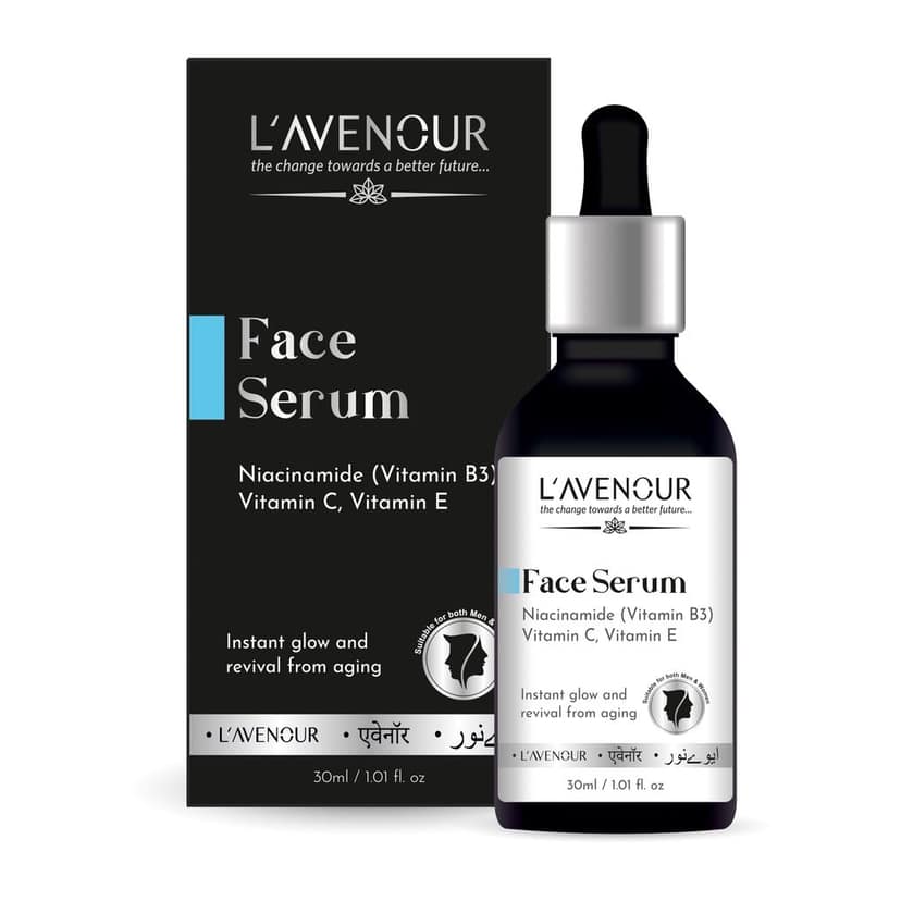 L’avenour 10% Niacinamide Face Serum For Acne Marks, Instant Glow & Revival From Aging - 30ml