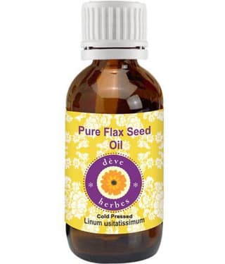Deve Herbes Pure Flax Seed Carrier Oil 50 ml