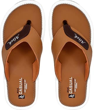 Chappal Wala Tan Men's Thong Flip Flop