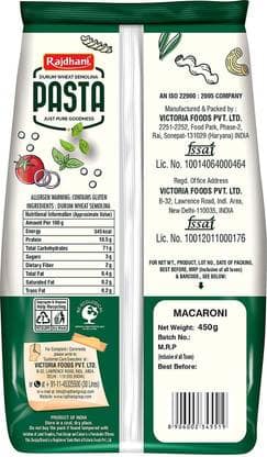 Rajdhani Penne Pasta, 450G view 2