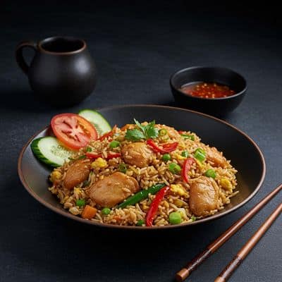 Chicken Hakka Rice