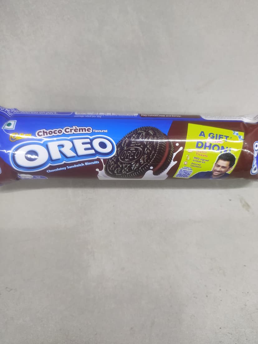 Cadbury choco crème. Oreo Chocolatey sandwich biscuits