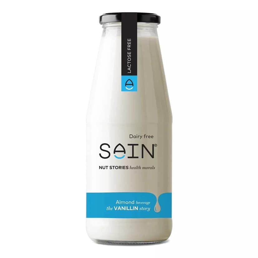 SAIN Almond Drink - The Vanilla Story, 200 ml - 2 Bottles