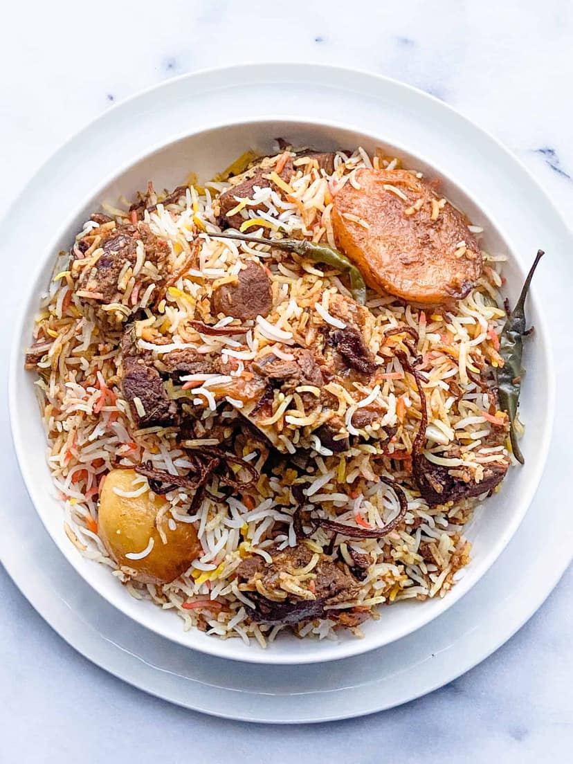 Mutton Biryani Half