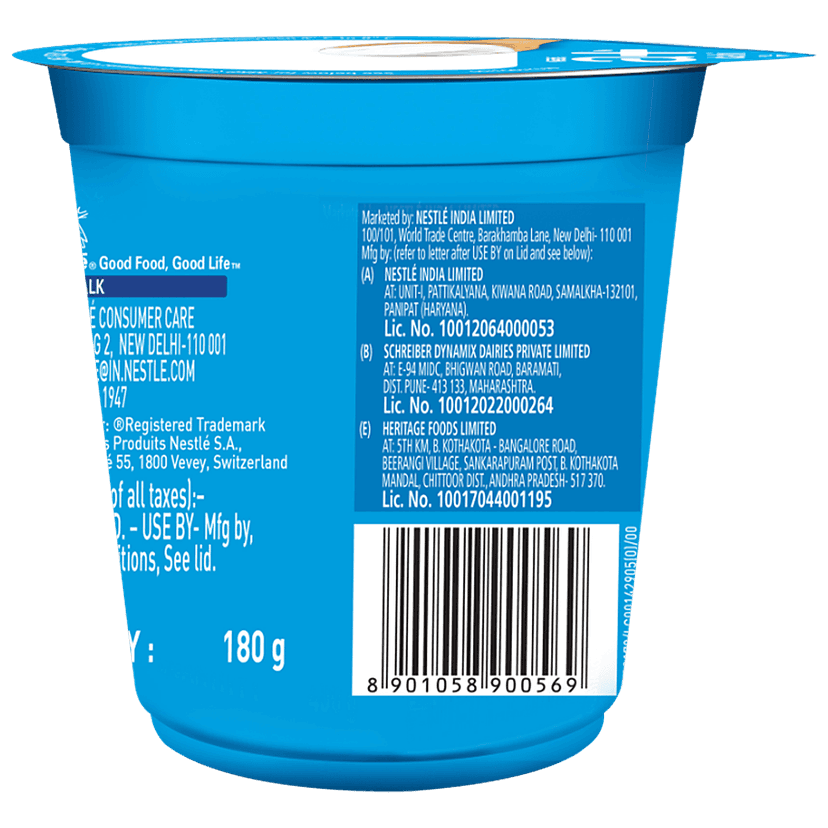 Nestle A+ Dahi, 180 G Cup view 2