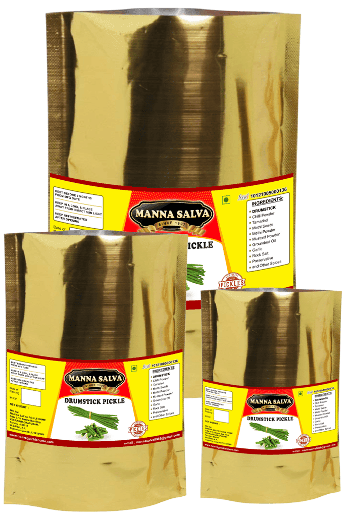 Manna Salva Pickles- Drumstick Pickle - Veg Pickle view 4