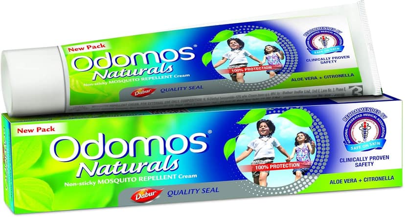Odomos Naturals Mosquito Repellent Cream, 25G