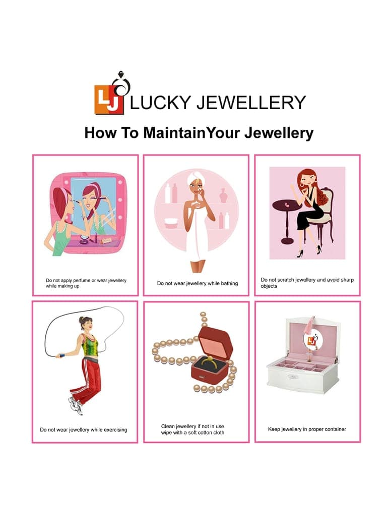LUCKY JEWELLERY Fashion 2 Pairs Combo Set Of Latest Earrings Celebrity Inspired Stylish Trendy Silver Plated Stud Tops Earing C Shaped Dangle Semi Hoops Earring for Women & Girls (140-CHEX-1018-2) view 8