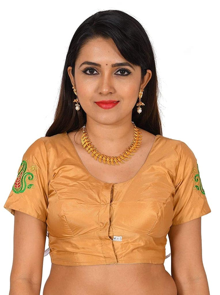 Embroidery Blouse Biscuit view 2
