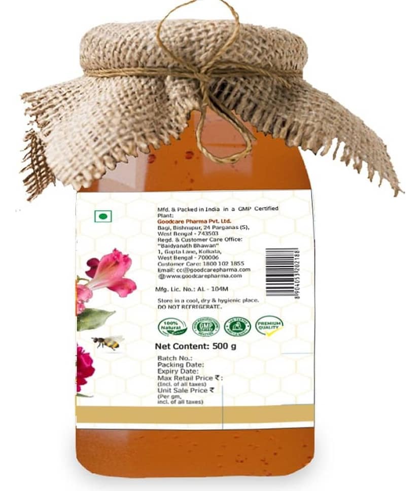 Goodcare Sundarbans Wild Forest Honey 500gm view 2