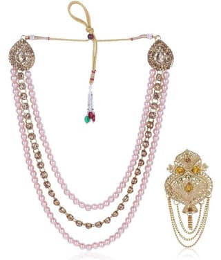 JIYANSHI FASHION : GROOM ETHNIC MALA,L.C.T COLOR,SS-MALA,BR-95