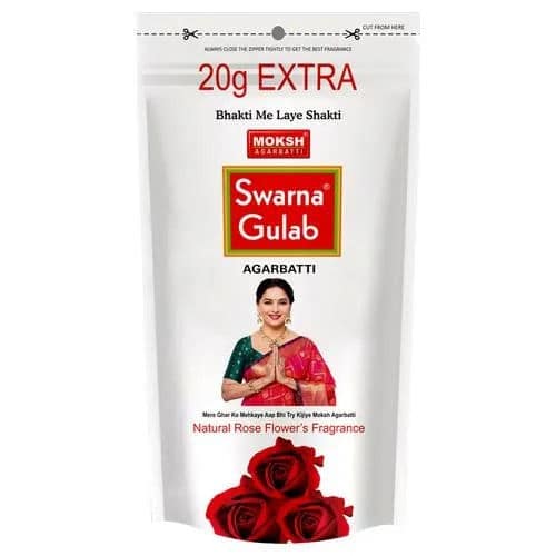 Moksh Swarna Gulab Agarbatti, 110 gm