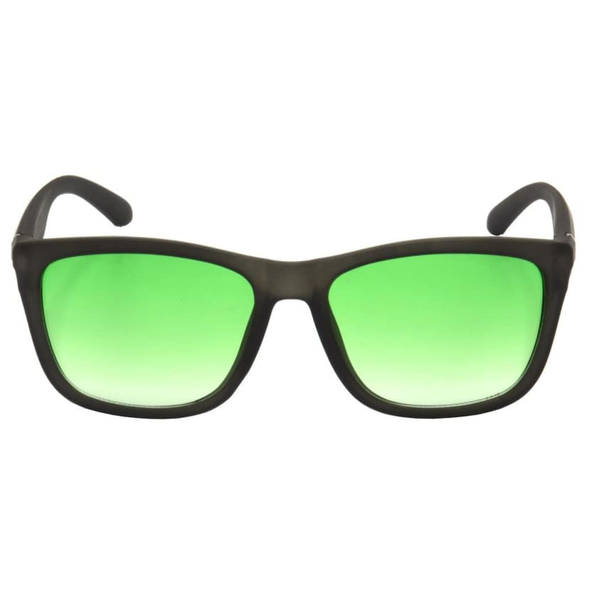Hrinkar Green Rectangular Glasses Grey Frame Best Goggles for Men & Women - HRS491-GRY-LGRN view 2