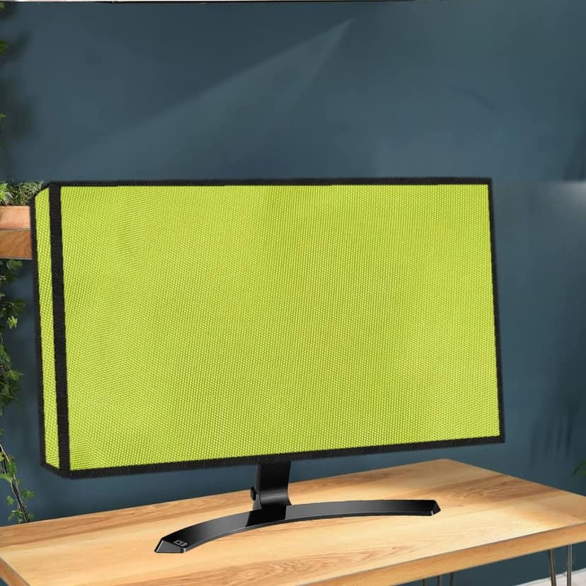 PalaP Super Premium Dust Proof Monitor Cover for HP 22 inches Monitor (Green) view 5