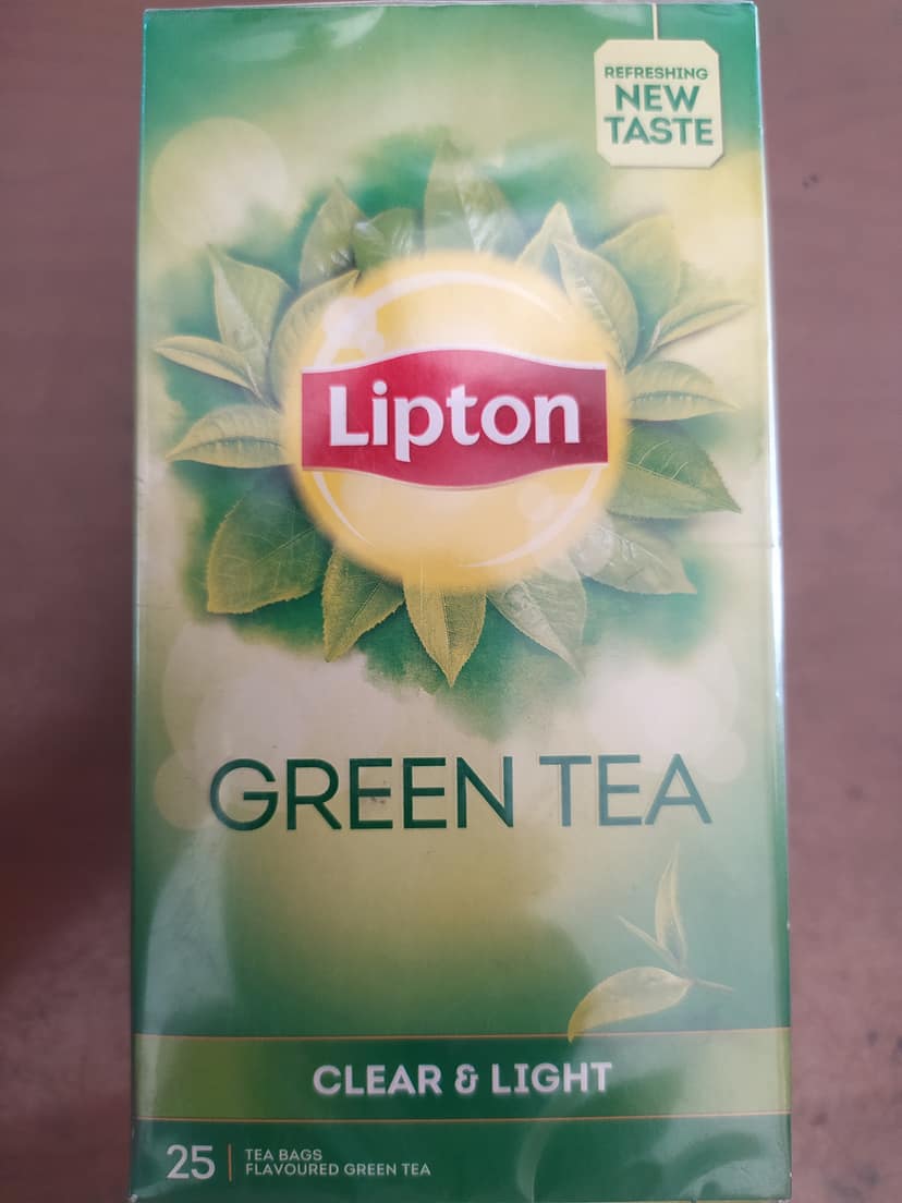 Lipton Green tea Clear & light Tea bags Flavoured green tea