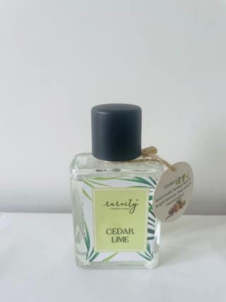 Rareity Perfume – Cedar Lime 50ml | Unisex Fragrance for Men and Women | Fresh Long-Lasting Scent| Travel-Friendly