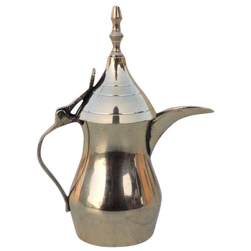 Brass Showpiece Arabic Dallah, Coffee Tea Pot (ZMAS581 B) view 2