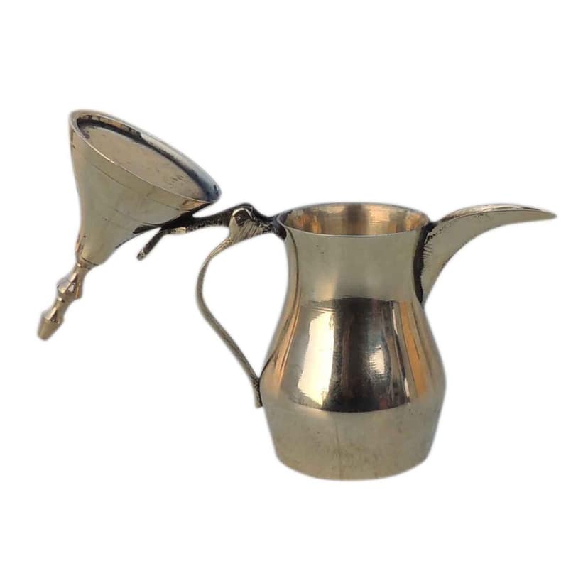 Brass Showpiece Arabic Dallah, Coffee Tea Pot (ZMAS581 B) view 4