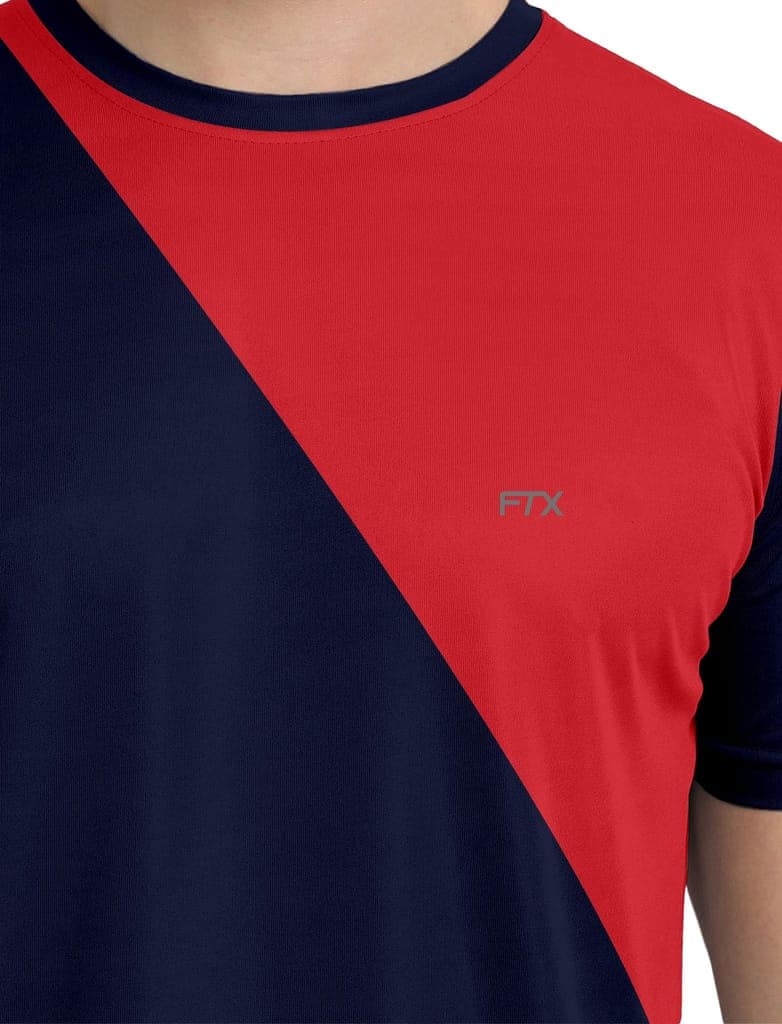 FTX Men Drifit Colorblock Half Sleeve Tshirt view 3