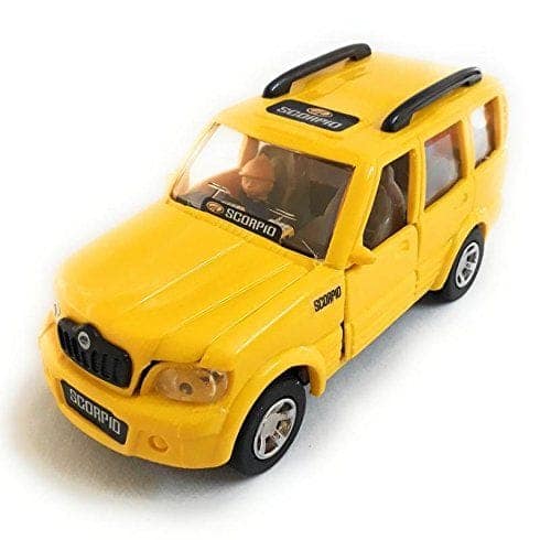 Varshas Yellow Scorpio Toy Car - Small