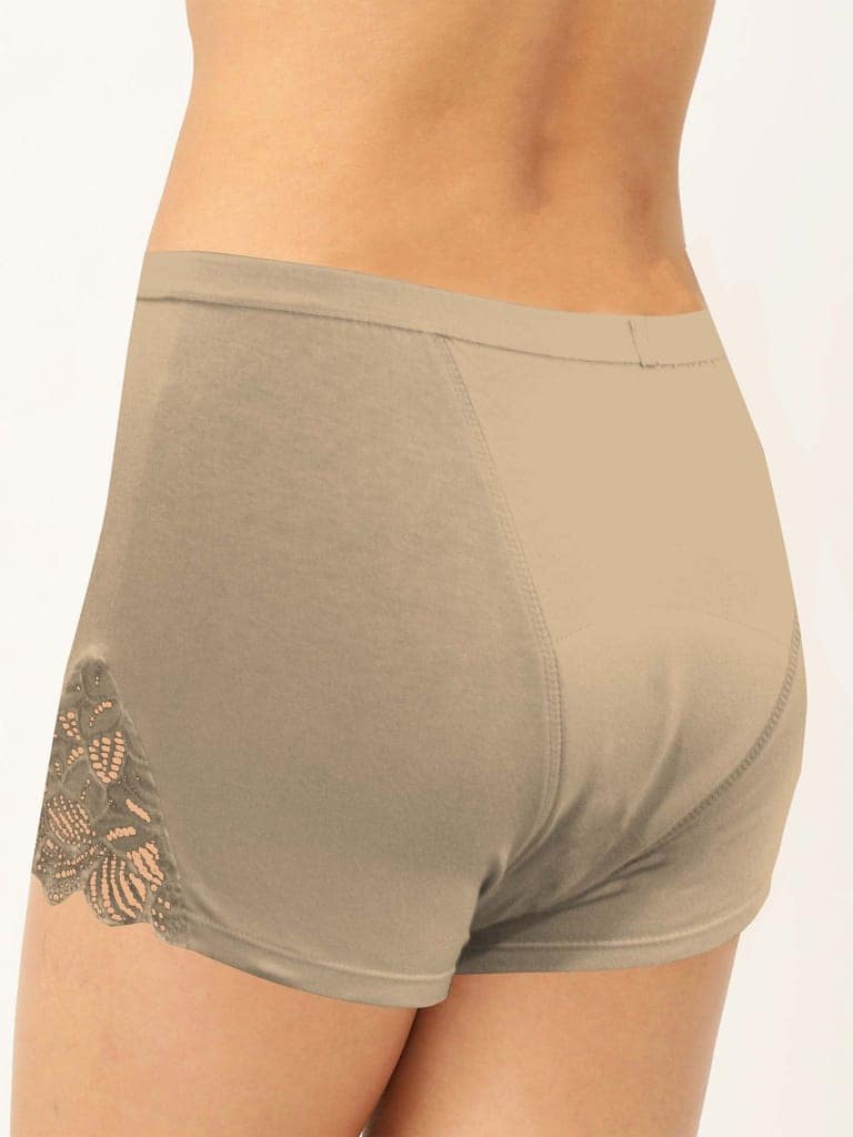Women Boyshorts Lenzing Modal A Lace Period Underwear view 4
