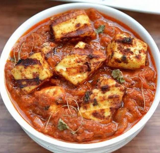 Paneer tikka tawa masala