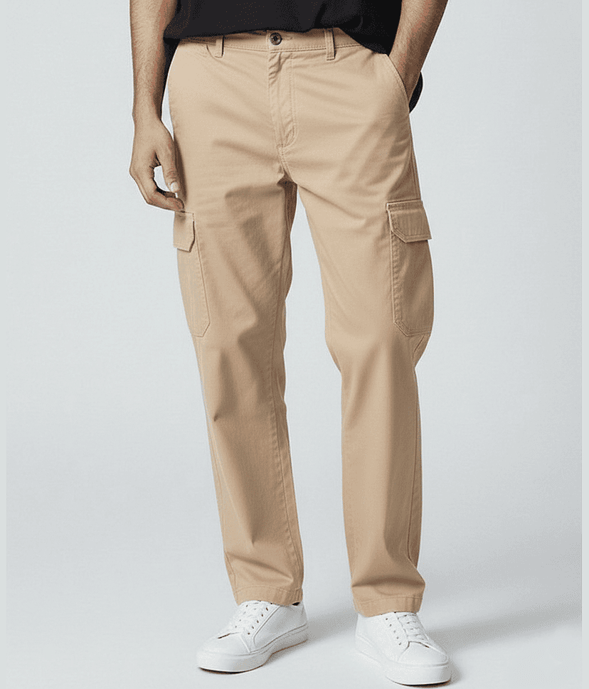 ZAYSH Regular Fit Solid Men's Jeans - Beige ( Pack of 1 )