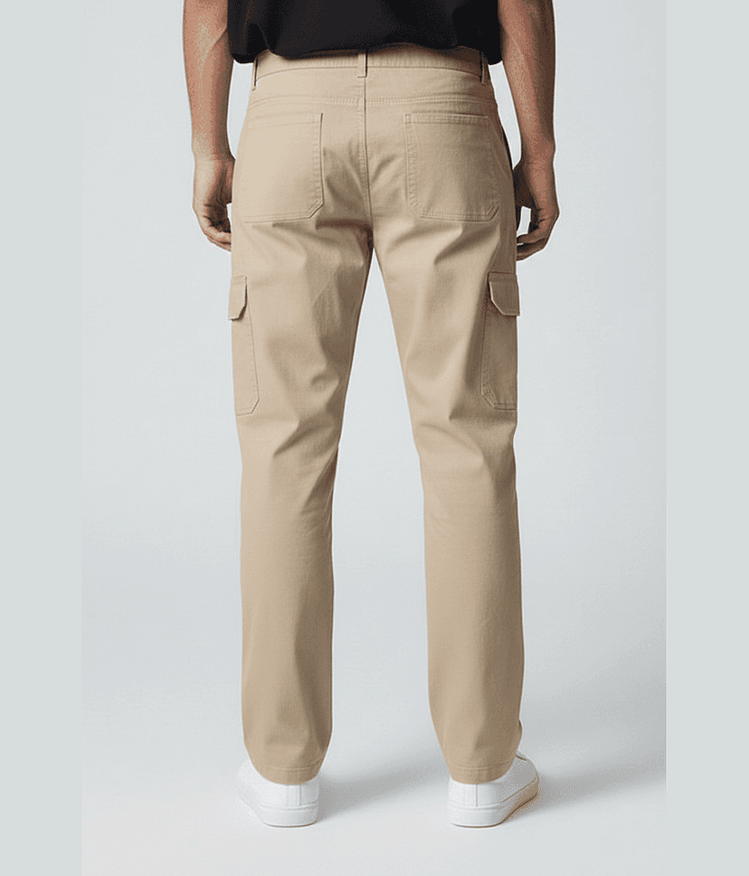 ZAYSH Regular Fit Solid Men's Jeans - Beige ( Pack of 1 ) view 2